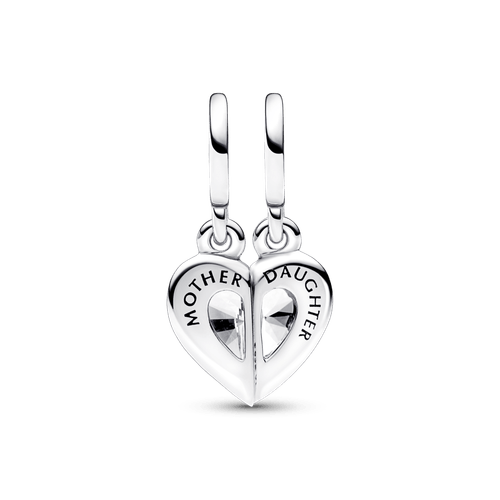 Charm colgante separable Madre e Hija Pandora Plata Esterlina