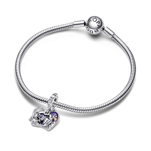 Charm colgante Wall-E y Eve brilla en la oscuridad de Disney Pixar