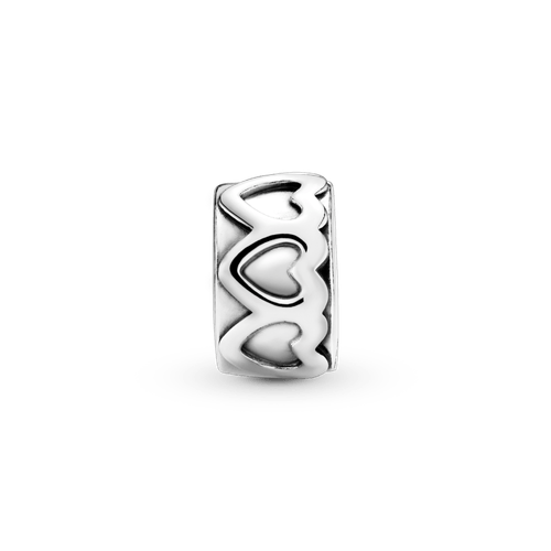 Charm Sujetador Banda de corazones