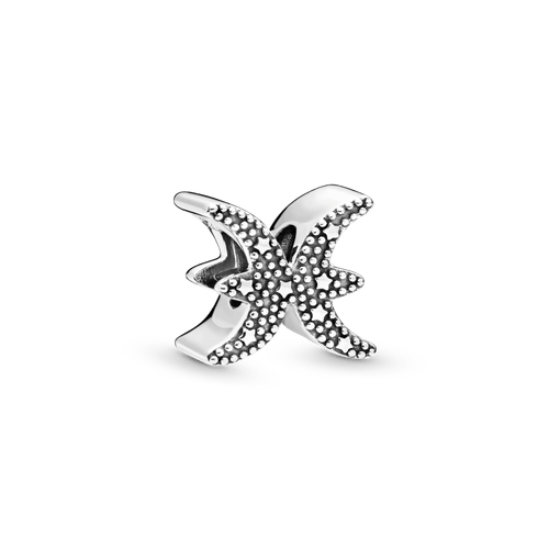 Charm del zodiaco Piscis resplandeciente