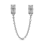 Sujetador Cadena De Seguridad Insignia De PANDORA