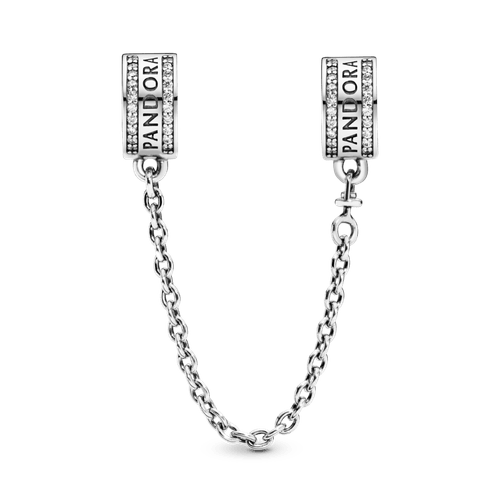 Sujetador Cadena De Seguridad Insignia De PANDORA