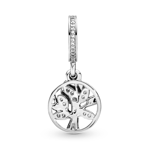 Charm Colgante Generaciones De Familia Dos Tonos