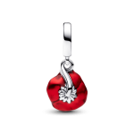 Charm Colgante Flor Roja