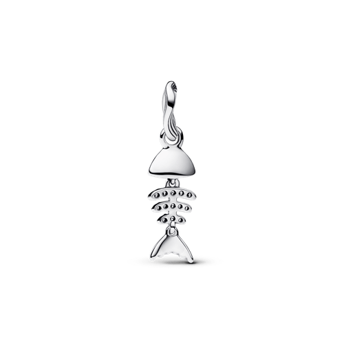 Charm Colgante Espina Pescado Color Turquesa