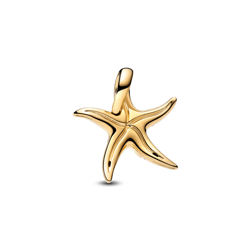 Charm Colgante Estrella de Mar Azul Brillante