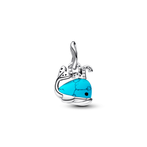 Charm Colgante Ballena Color Turquesa