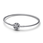 Brazalete Cadena con Tachuelas Pandora Moments Recubrimiento en Oro de 14k