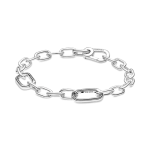 Brazalete Cadena con Tachuelas Pandora Moments Recubrimiento en Oro de 14k