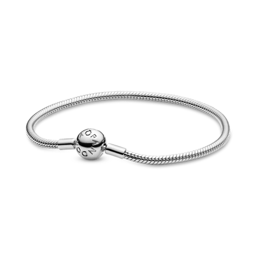 Brazalete Cadena con Tachuelas Pandora Moments Recubrimiento en Oro de 14k