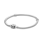 Brazalete Cadena con Tachuelas Pandora Moments Recubrimiento en Oro de 14k