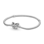 Brazalete Cadena con Tachuelas Pandora Moments Recubrimiento en Oro de 14k
