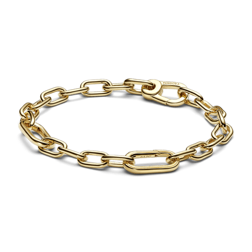 Brazalete Cadena con Tachuelas Pandora Moments Recubrimiento en Oro de 14k