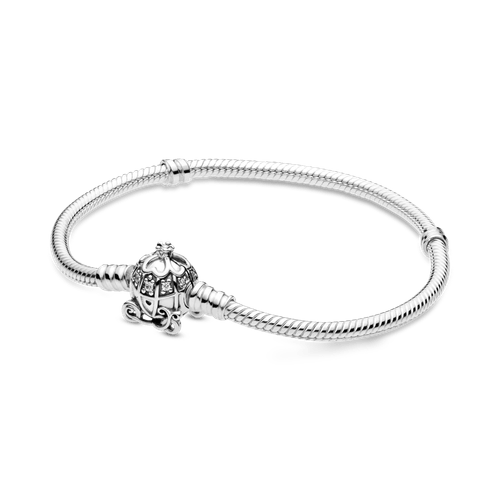 Brazalete Cadena con Tachuelas Pandora Moments Recubrimiento en Oro de 14k