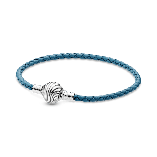 Brazalete Cadena con Tachuelas Pandora Moments Recubrimiento en Oro de 14k