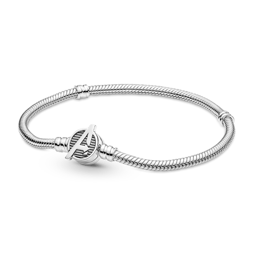 Brazalete Cadena con Tachuelas Pandora Moments Recubrimiento en Oro de 14k