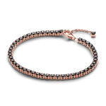 Brazalete Cadena con Tachuelas Pandora Moments Recubrimiento en Oro de 14k