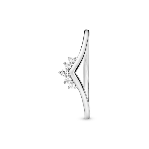 Anillo Hueso de los deseos con tiara