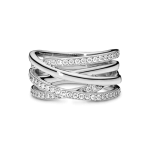 Anillo Entrelazado esterlina