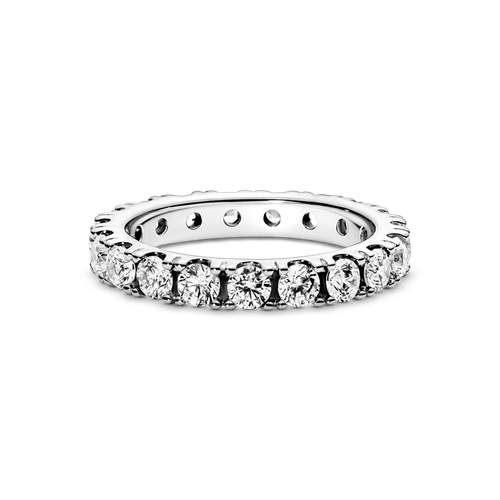 Anillo En Plata De Ley Eternity Brillante