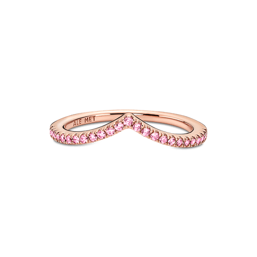 Anillo Deseo Reluciente Rosa
