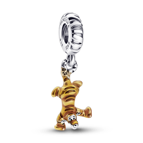 Disney Winnie Pooh, charm colgante Tigger Pandora Plata Esterlina